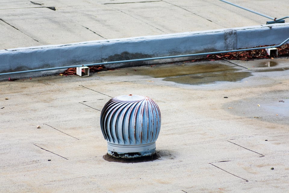 How Ponding Affects the Condition of Your Roof