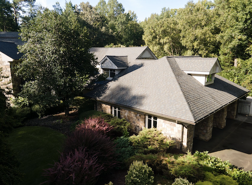 Home Surrounded by Trees  