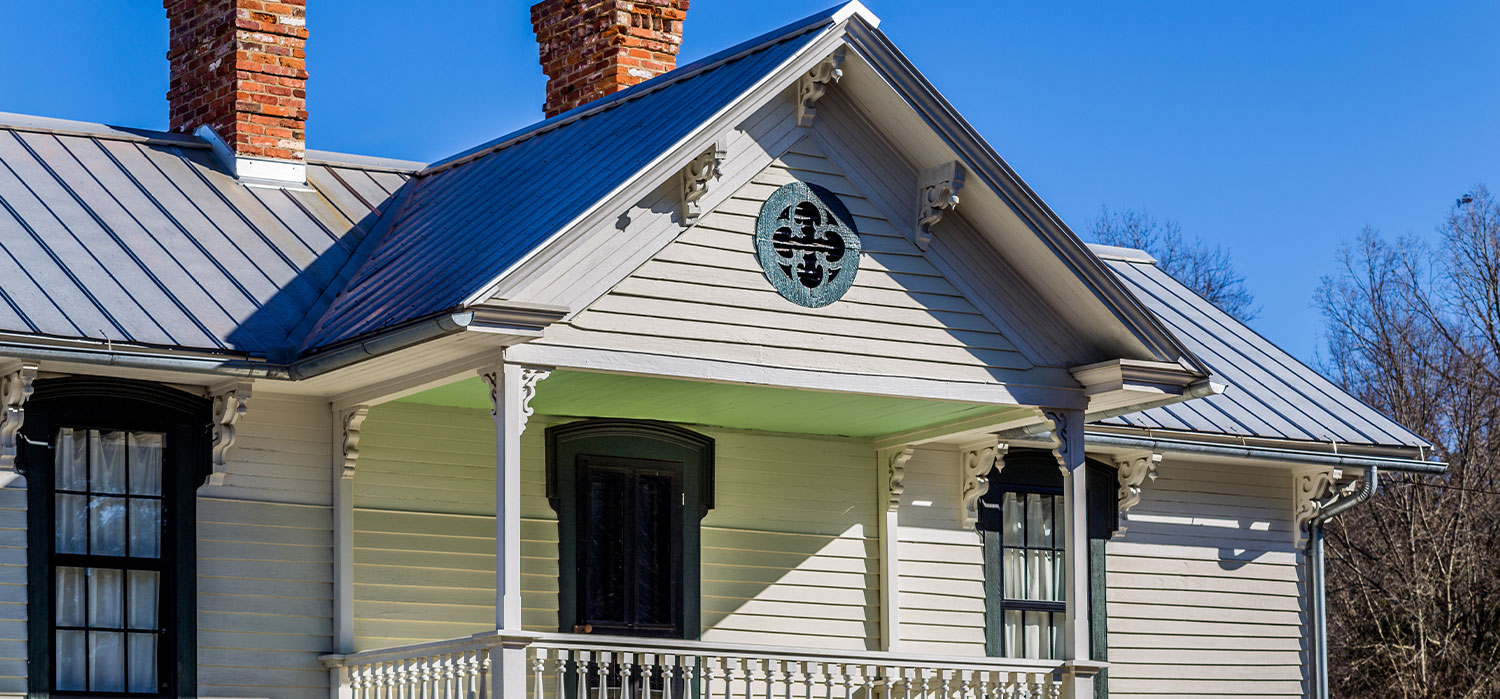 Roof replacement on historic home