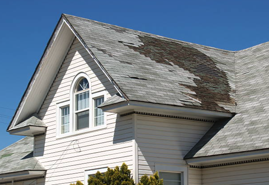 roof damage from storm